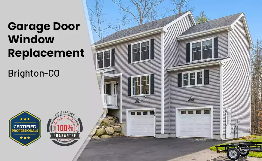 Garage Door Window Replacement Brighton-CO 